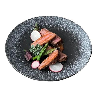 复古做旧高颜值陶瓷西餐盘甜品盘