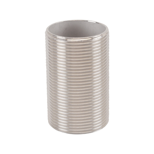 304不锈钢通丝空心外丝接头2/3/4/6分1寸1.2寸1.5寸2寸全丝螺纹管