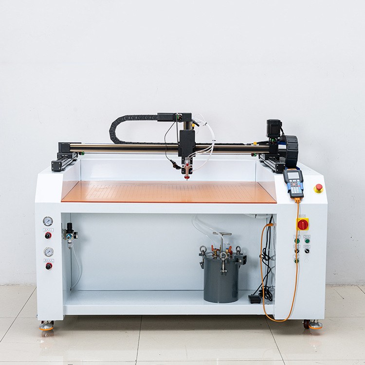 JL-1060自动打胶机鞋类箱包高精度全自动电脑数控喷胶机定制