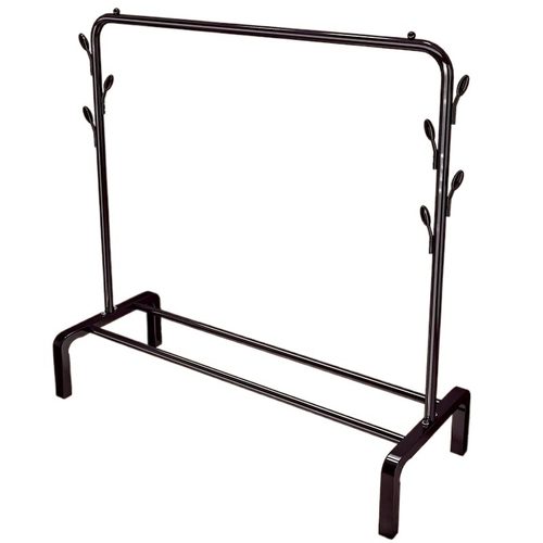 简易晾衣架落地卧室可折叠挂衣服架子阳台晒衣服的架子宿舍衣杆架