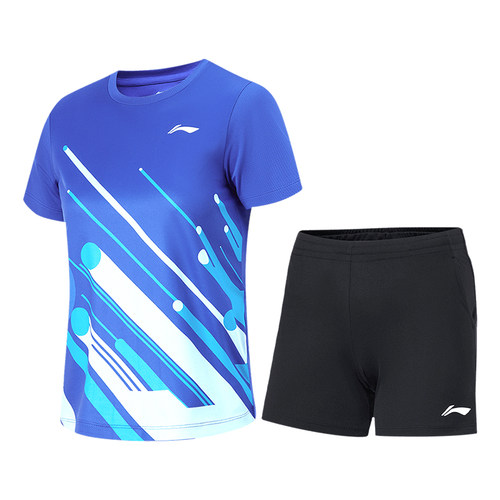 李宁乒乓球服套装男女新款专业比赛运动服速干透气训练服乒乓球衣