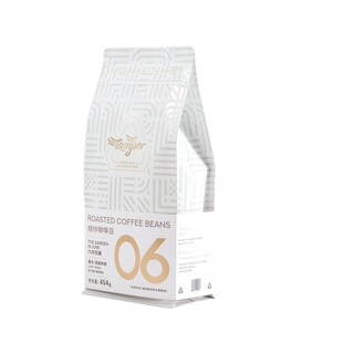 Tamper坦伯咖啡意式拼配阿拉比卡咖啡豆浅烘六月花圃454g&1kg