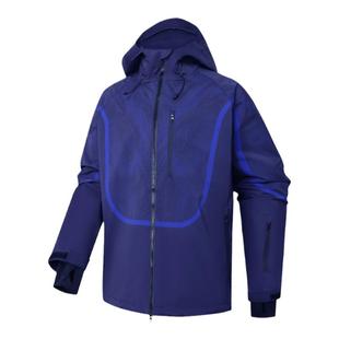 25款TSI映漾等高线系列深蓝色滑雪服套装单双板男女同款户外新款