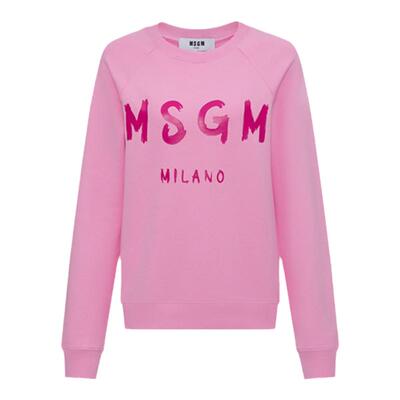 MSGM宽松纯棉休闲卫衣