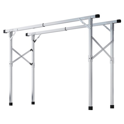 不锈钢落地晾衣架可折叠伸缩阳台卧室室内外晾晒架晒被神器