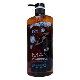 台湾采购 PONPON澎澎控油劲凉去味咖啡因去油去味洗发水680ml