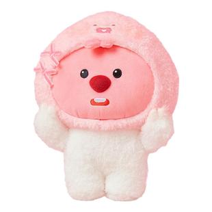 kakao friends联名LOOPY正版露比海狸秋裤屁桃apeach毛绒玩具公仔