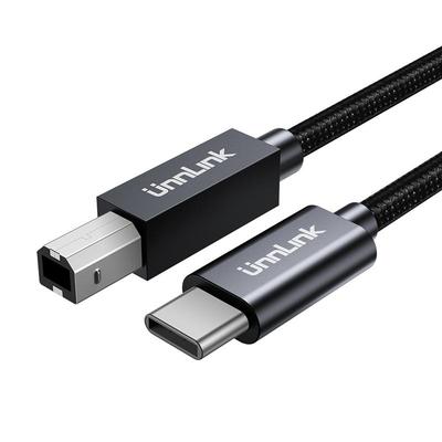 优联typec转usb方口手机打印机线