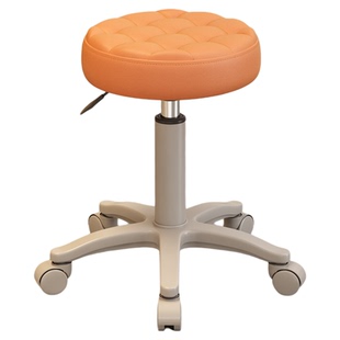 美容凳子升降旋转大工椅子理发店美容院专用滑轮圆凳按摩美甲化妆