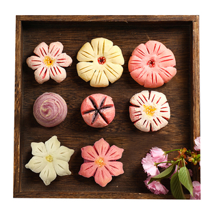 青岛特产桃花酥中式传统精致手工糕点伴手礼盒零食茶点心订婚喜饼