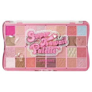 1.25发！日本canmake砍妹 井田40周年限定眼影盘32色高光唇蜜