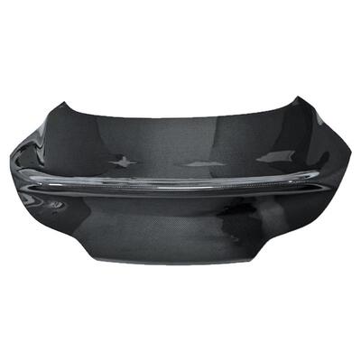 G37Coupe改装后尾盖碳纤尾箱盖