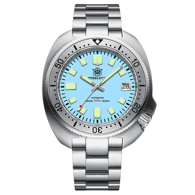 新款夜光STEELDIVE/钢潜潜水机械