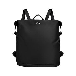 李宁泳包新款轻便大容量游泳双肩包干湿分离独立鞋仓防水便携收纳