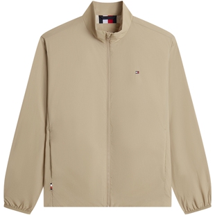 【预售免定】Tommy26秋冬男装防泼水轻薄透气小隐格立领行政夹克