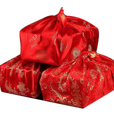 结婚陪嫁包袱优选面料可包盆