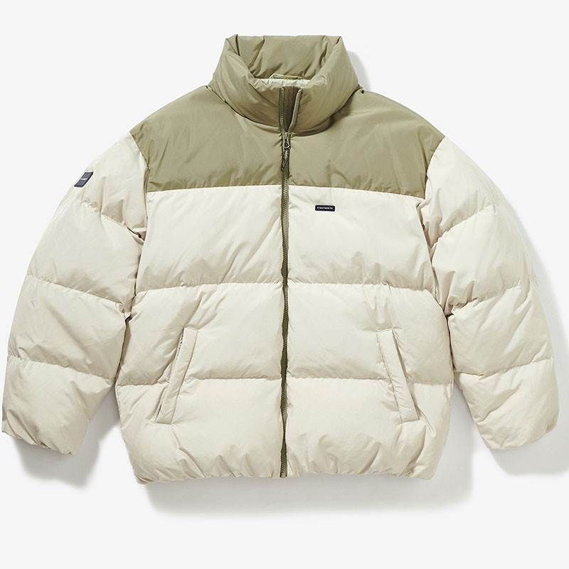 714street秋冬季潮牌拼接羽绒服