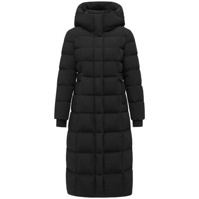 坦博尔鹅绒长款羽绒服女新款秋冬