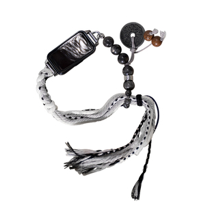 uhada适用小米手环9pro/8Pro表带新款【双生山鬼】国潮时尚智能运动小米手环10pro表带NFC版通用男女创意腕带