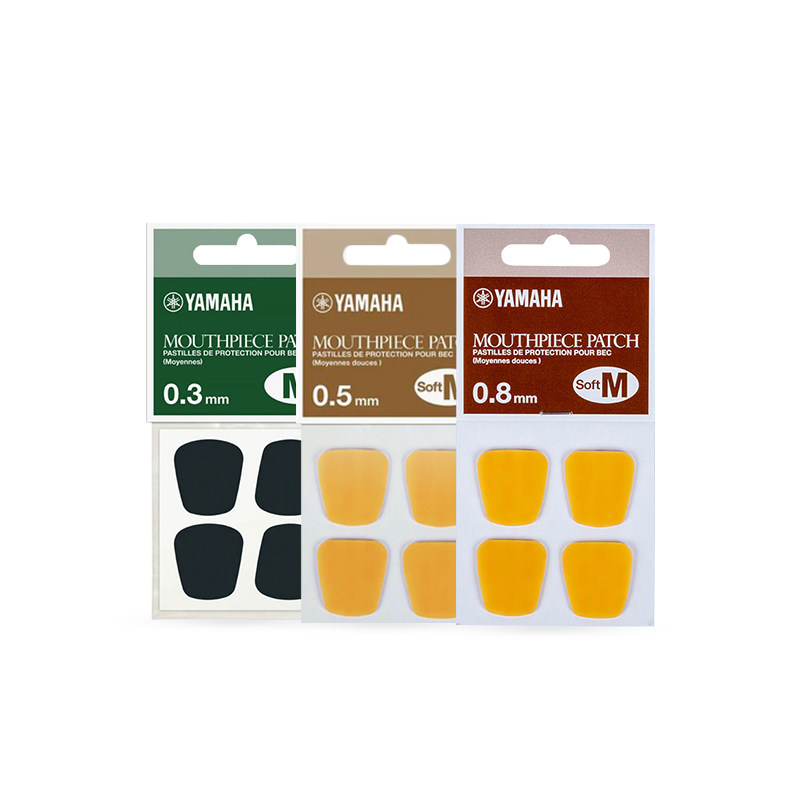 雅马哈原装 牙垫 萨克斯/单簧管笛头适用 0.3mm/0.5mm/0.8mm 耐用