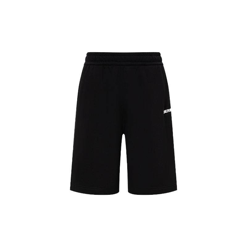 BURBERRY棉质字母logo短裤