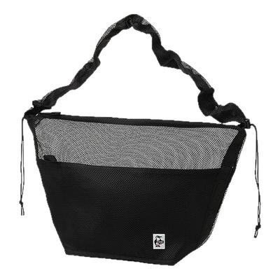 CHUMS洽洽鸟户外运动休闲单肩包网眼通勤包春夏出游大肠包斜挎包