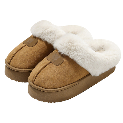 红豆勃肯棉拖鞋女士2025新款秋冬