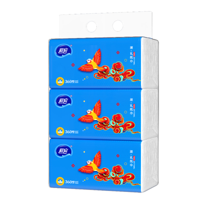 一提3包5层加厚礼品纸巾