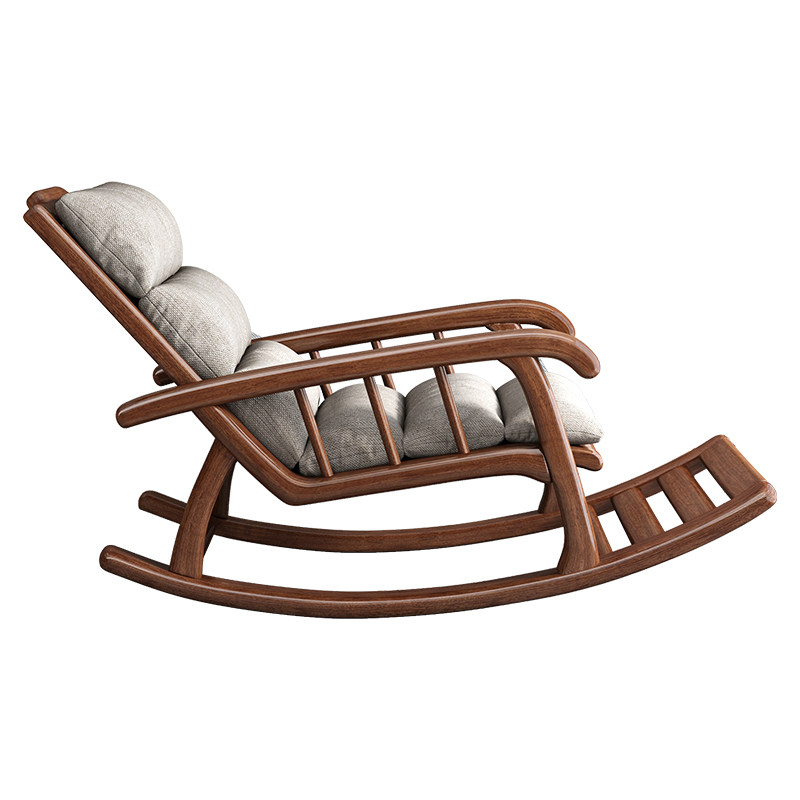 迪美尔全实木面坐感冬夏两用摇椅