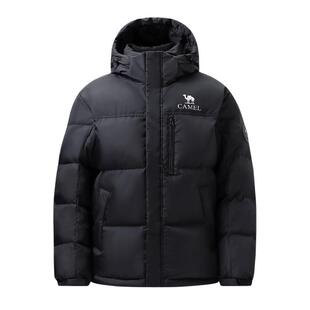 【鹅绒】骆驼户外羽绒服冬季新款男款女款防泼水外套加厚面包服