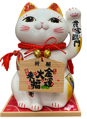 金石工坊祈愿睁眼招财猫开业乔迁