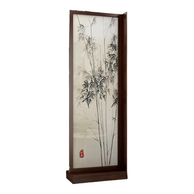 【品质甄选】屏风隔断客厅新中式简约现代实木入户正对大门玄关柜