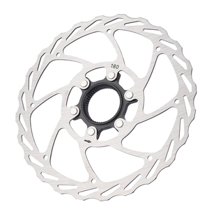 乐百客中锁碟刹盘140MM160MM180MM山地公路自行车刹车碟片含锁环