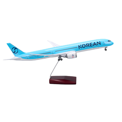 带灯47cm大韩航空波音787-10仿真飞机模型摆件收藏礼物Korean Air