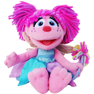 芝麻街ABBY公仔毛绒玩具可爱艾比布娃娃儿童女孩陪睡安抚生日礼物