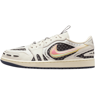 滔搏NIKE耐克女鞋AIR JORDAN 1低帮复古运动休闲篮球鞋HQ2186-100