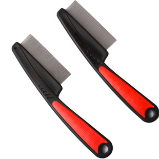 篦子梳虱子梳超密齿加密梳子去头屑女 不锈钢刮头蓖手工竹篦子