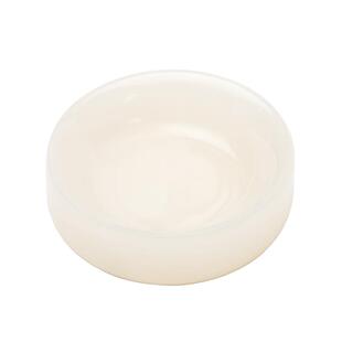 适意素安白玉墨碟毛笔书法练字专用文艺简洁墨池墨盘文房四宝用品多功能装墨笔舔笔搁笔架国画调色盘