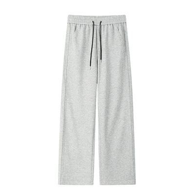 不起球不褪色宽松男装休闲长裤子