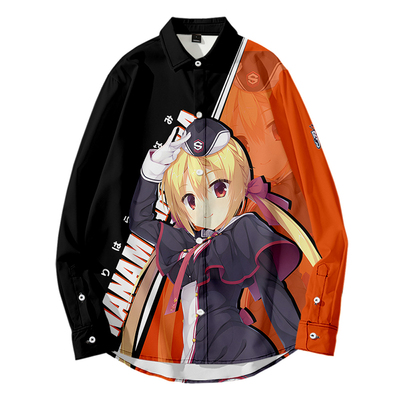 谜语小丑长袖衬衫动漫二次元痛衣