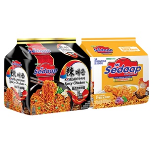 Sedaap正品辉英喜达进口韩式芝士火鸡面干拌面印尼捞面泡面方便面