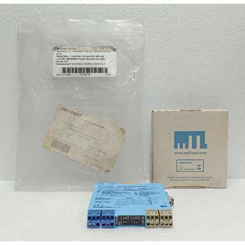 MTL MTL5018 TWOCHANNEL SWITCHPROXIMITY DETECTOR INTERFACE NE