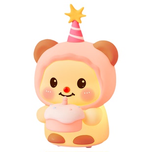 新年生日礼物女生送闺蜜朋友女孩子儿童过年实用可爱的拍拍小夜灯