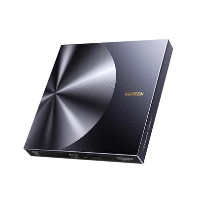 绿联蓝光外置光驱dvd刻录机外接usb读取cd通用移动光盘适用Linux