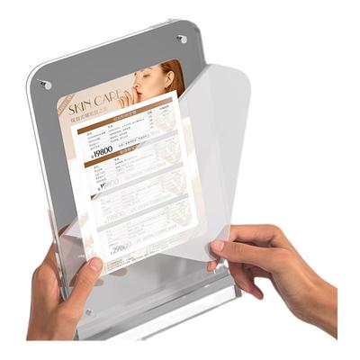 圆角亚克力台牌多种尺寸可供选择