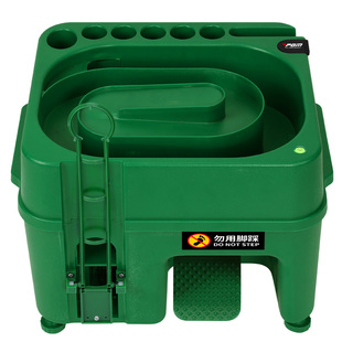 PGM 高尔夫发球机半自动专利带球杆架多功能发球盒练习场发球器