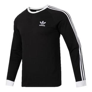 Adidas/阿迪达斯男卫衣2025秋新纯棉长袖圆领套头衫IA4877 IA4879