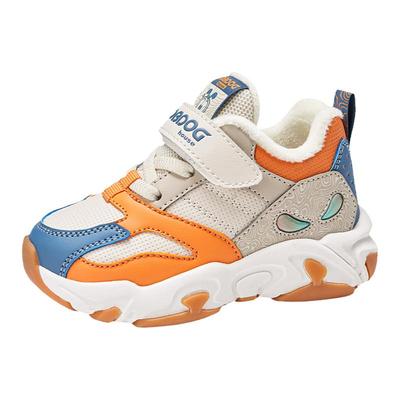 巴布豆1-6岁加绒运动鞋机能鞋子