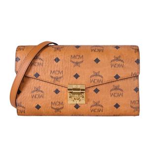 【自营】MCM Millie Visetos中号单肩斜挎包女包包信封包送礼礼物