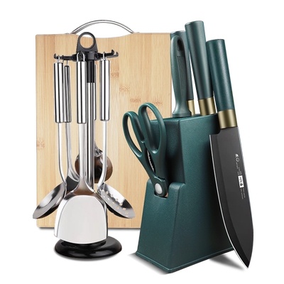 德系砧板刀具一整套锅铲勺套装
